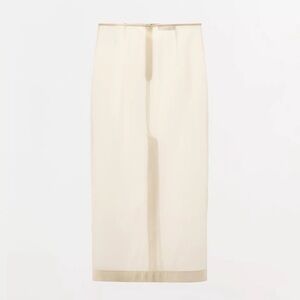 Zara Organza Midi Women's Skirt